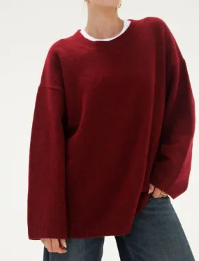 Hunter Crewneck | Merlot