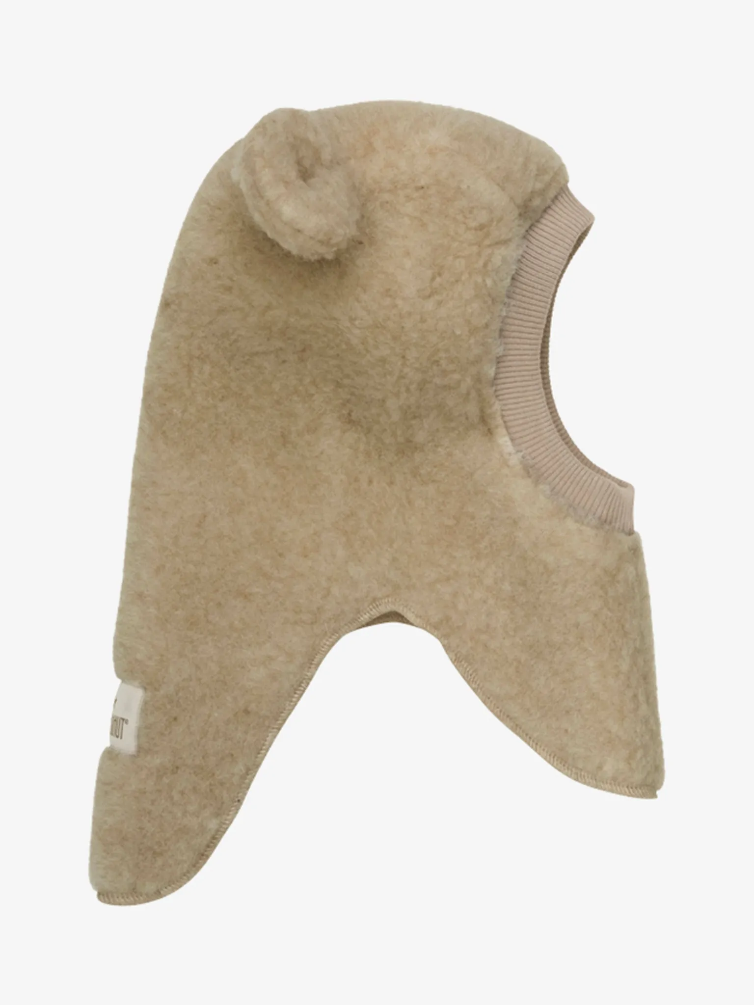 HUTTELiHUT Balaclava Ears Wool Teddy - Cobblestone