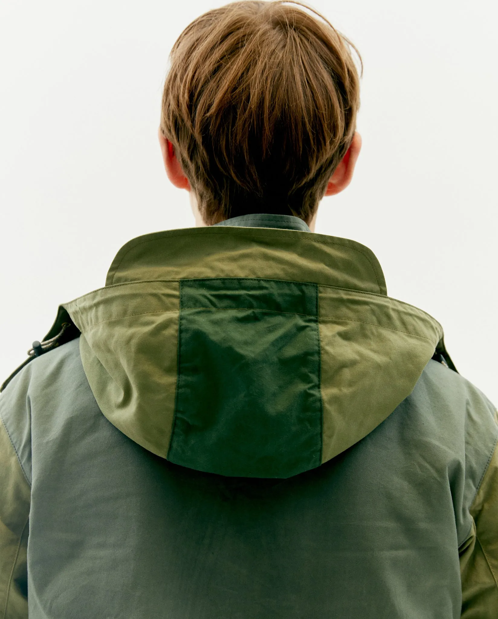 JEFFERSON SHELL JACKET IN GREEN