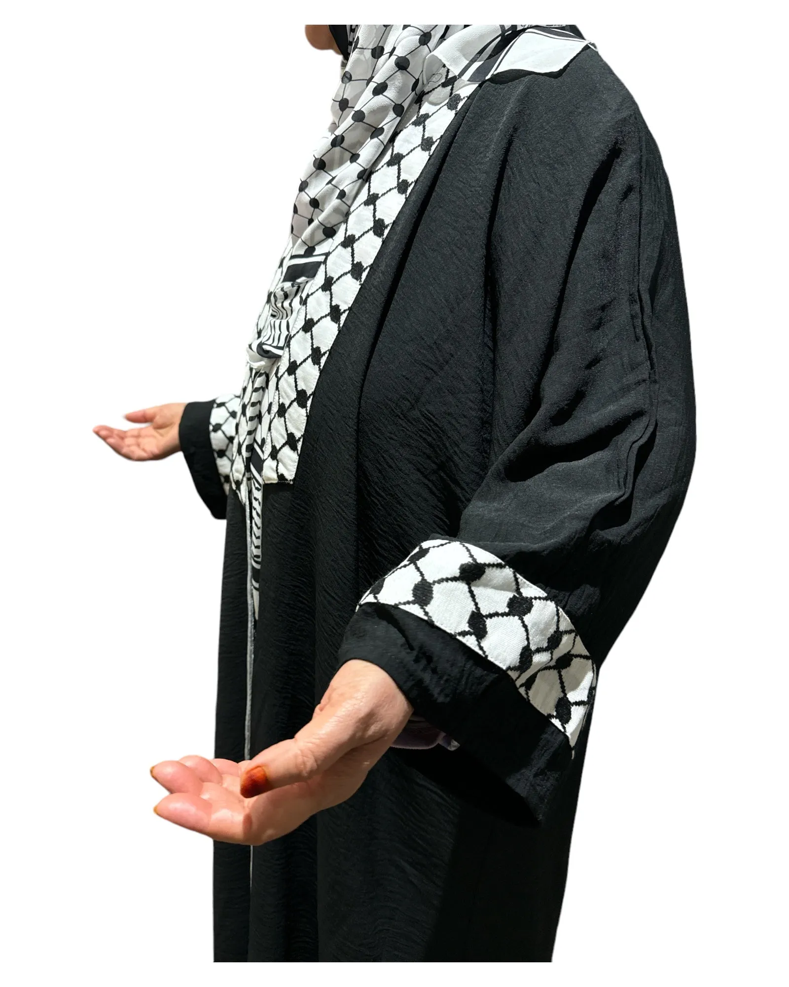 Keffiyeh Abaya: Exclusive Bespoke Piece