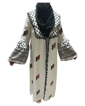 Keffiyeh Abaya: Exclusive Bespoke