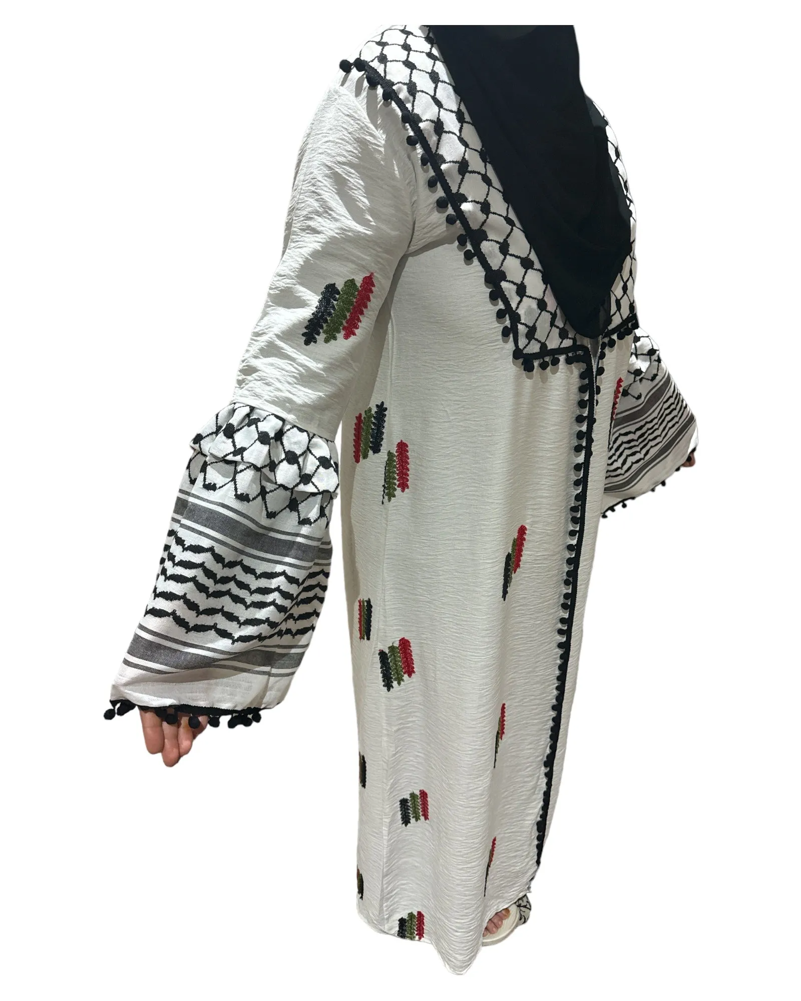 Keffiyeh Abaya: Exclusive Bespoke