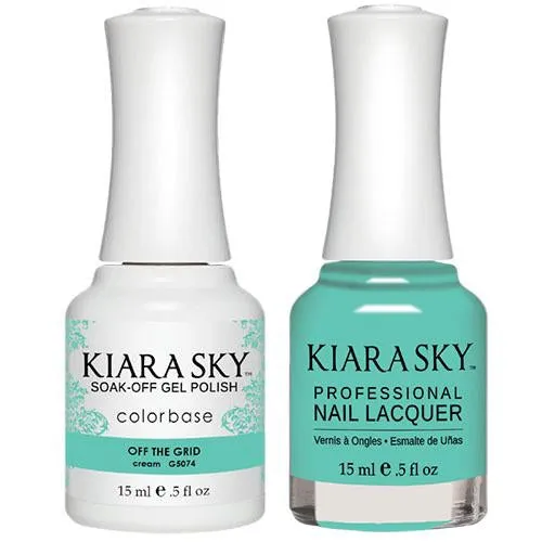 Kiara Sky All-in-One Gel   Polish Duo - 5074 Off the Grid