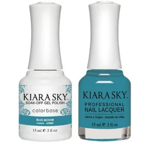 Kiara Sky All-in-One Gel   Polish Duo - 5082 Blue Moon