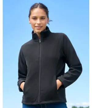 Ladies Plain Essential Micro Fleece Jacket