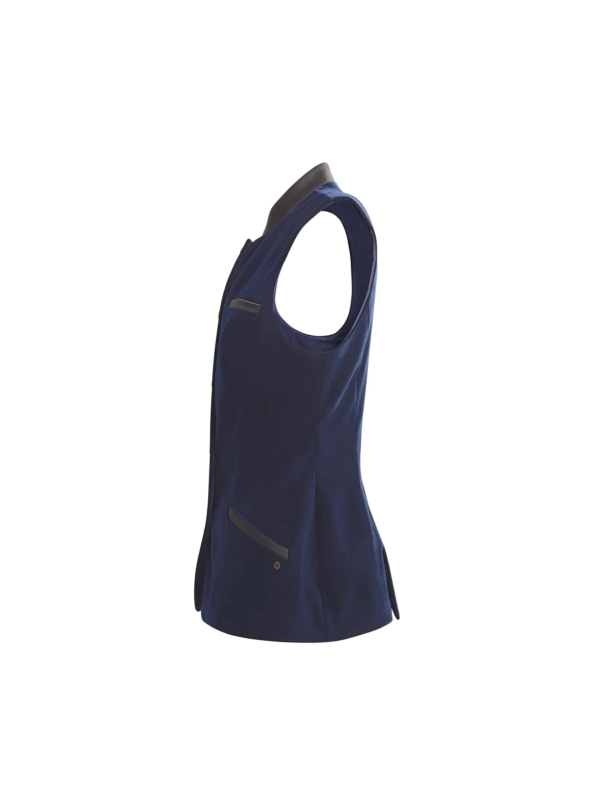 Madeline Gilet - Navy Velvet