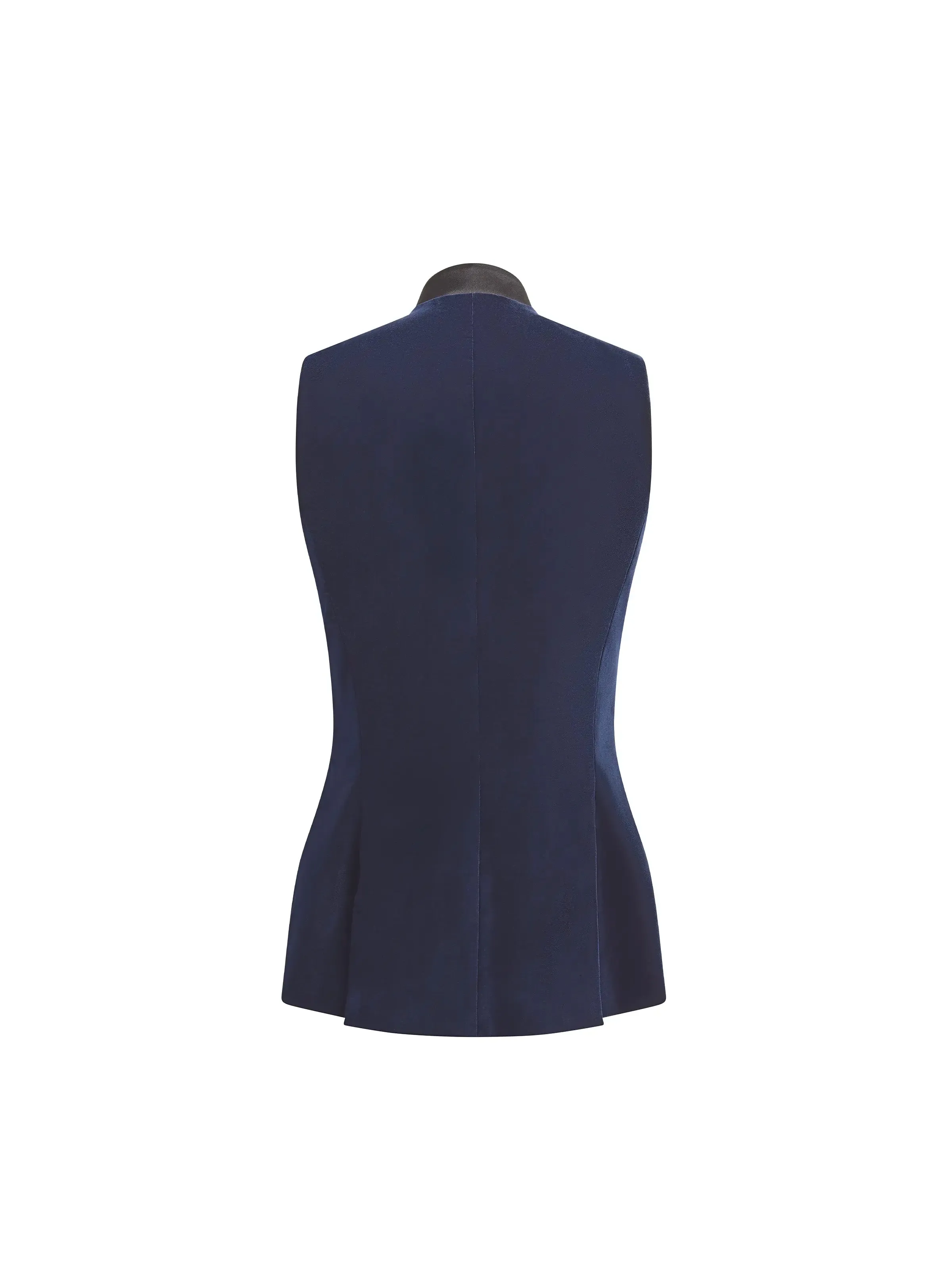 Madeline Gilet - Navy Velvet