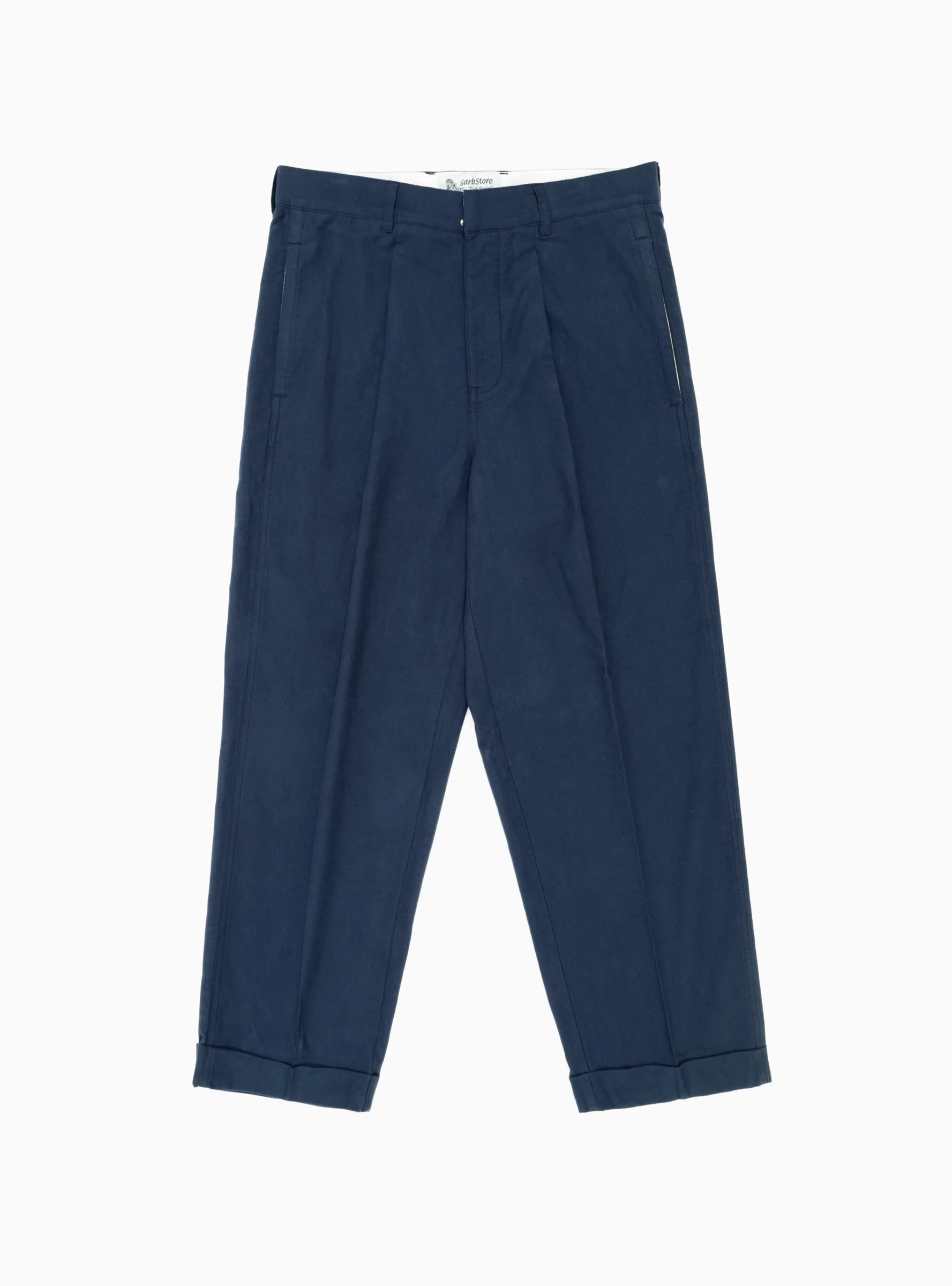 Manager Pleated Pants Navy