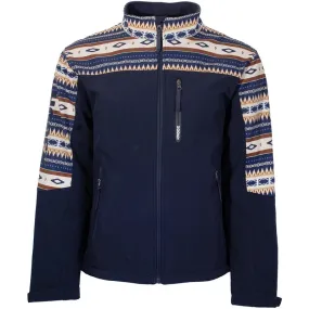 Men's Hooey Navy Softshell Jacket