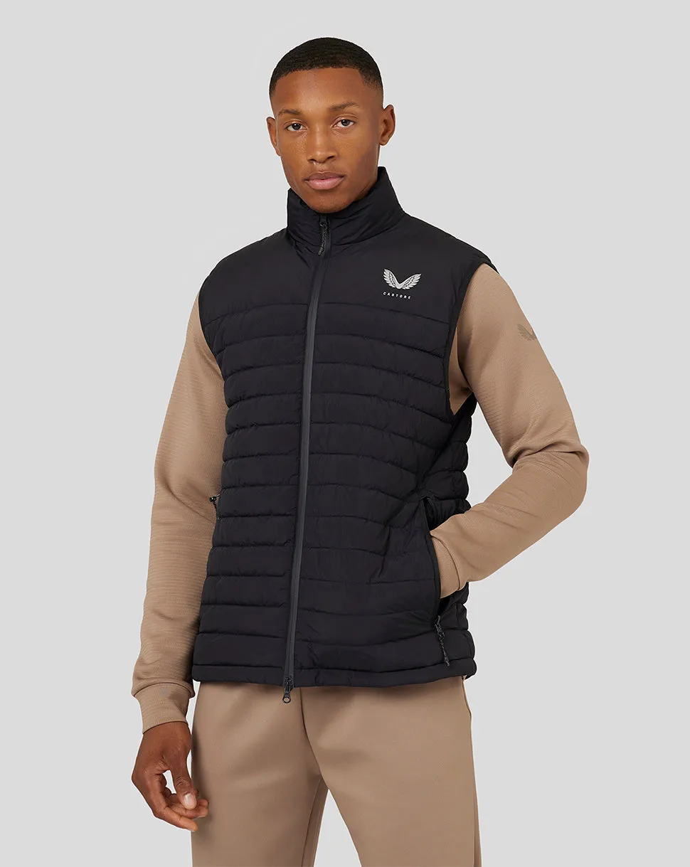 Men’s Travel Lightweight Puffer Gilet - Black