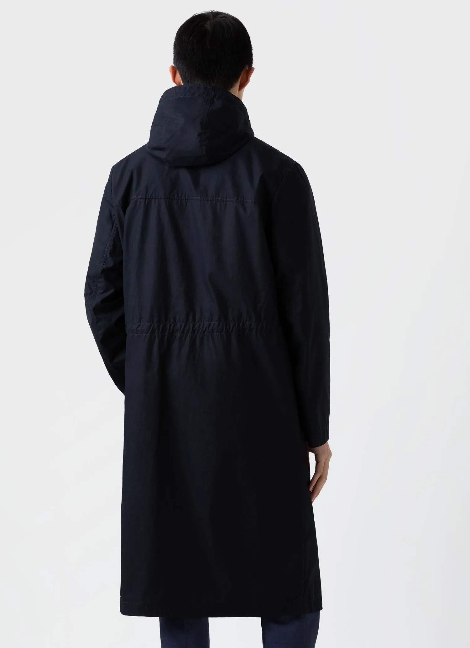 Men's Ventile Parka in Dark Navy