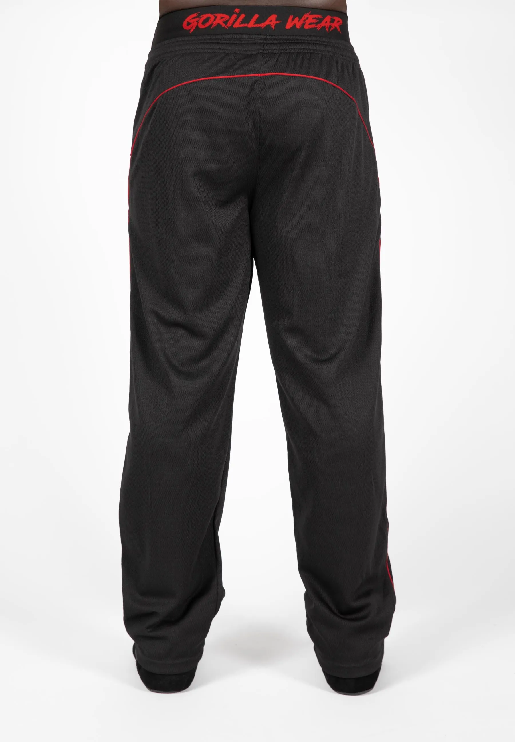 Mercury Mesh Pants - Black/Red