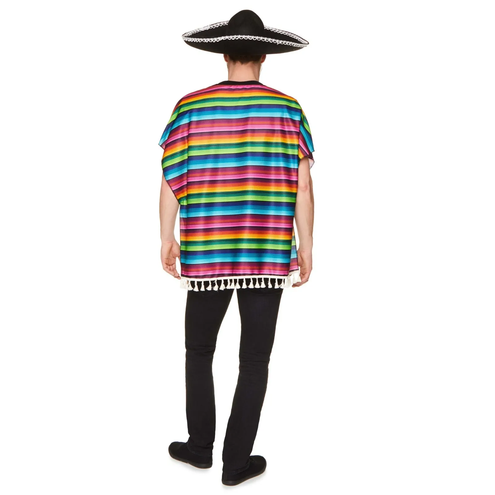 Mexican Poncho - Embrace Vibrant Culture with Stylish Comfort