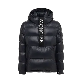 MONCLER Maury hooded half-zip down coat