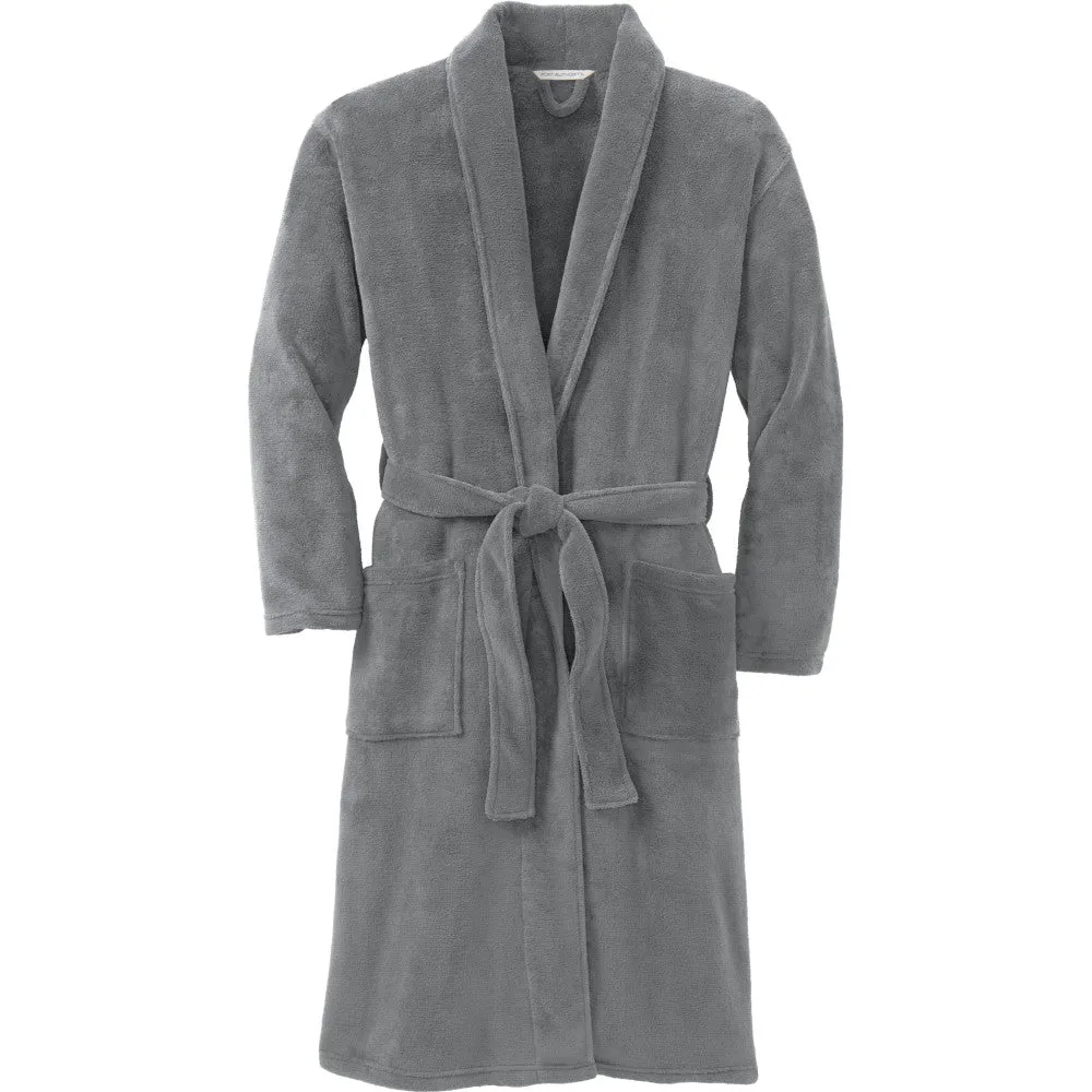 Monogram Ladies Plush Robe