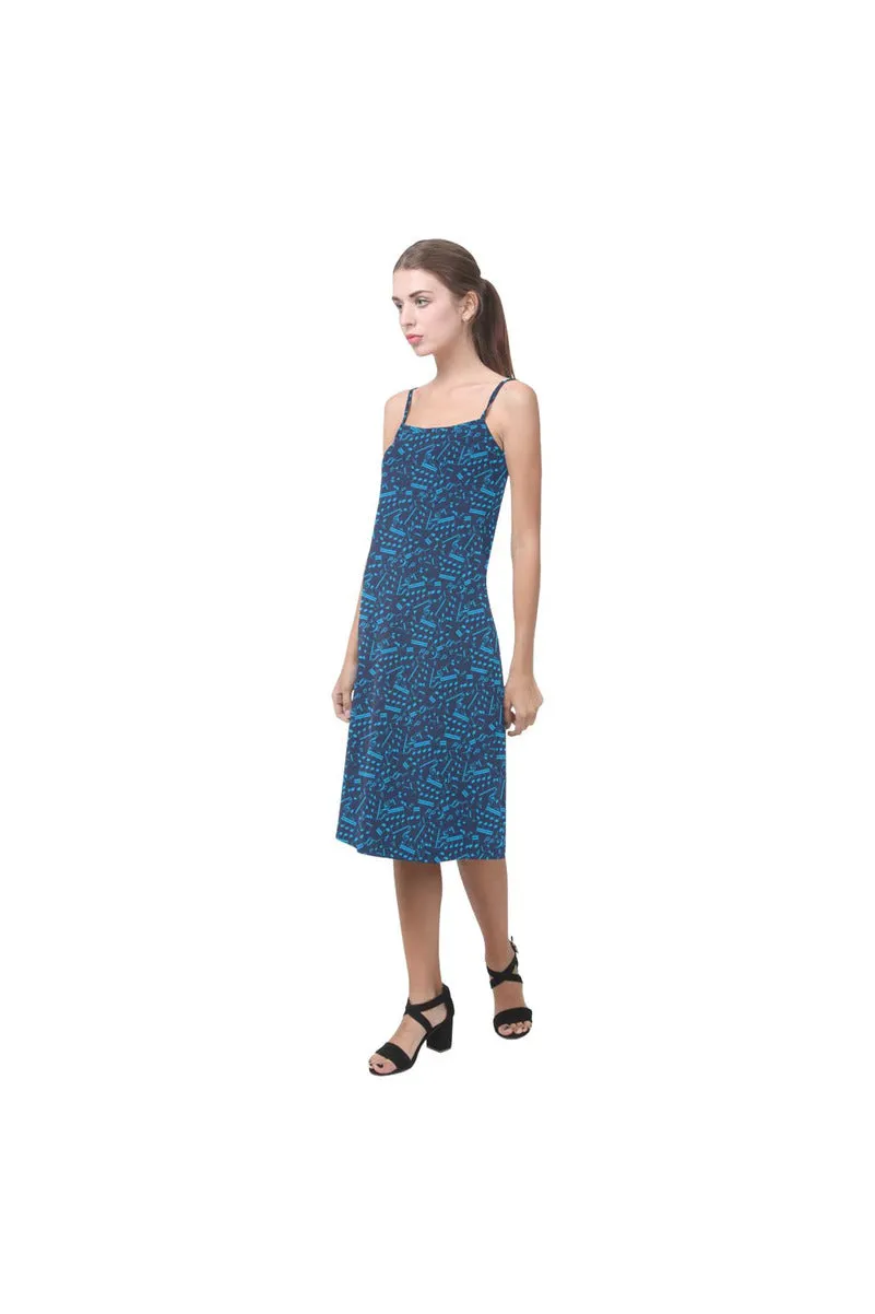 Musical Notes Alcestis Slip Dress