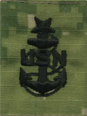 NAVY NWU Type III: Parka Rank Tab E8