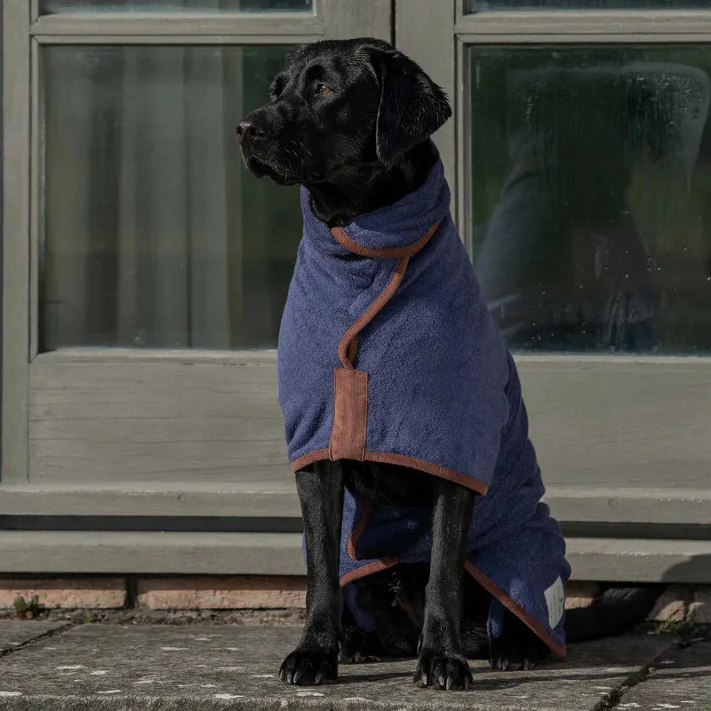 NEW Ruff and Tumble Dog Drying Coat - French Navy