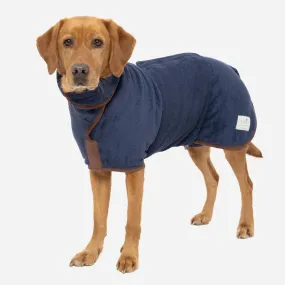 NEW Ruff and Tumble Dog Drying Coat - French Navy