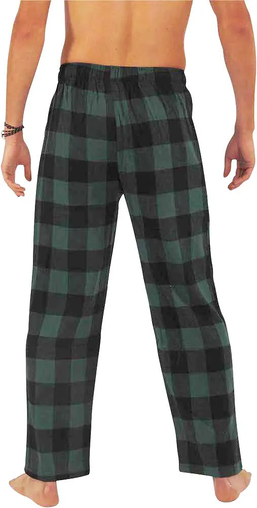 Norty Mens Cotton Yarn Flannel Pajama Lounge Sleep Pant - 16 Prints Available, 39974