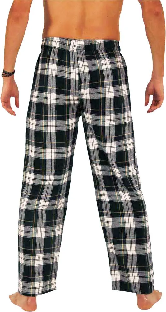 Norty Mens Cotton Yarn Flannel Pajama Lounge Sleep Pant - 16 Prints Available, 39974