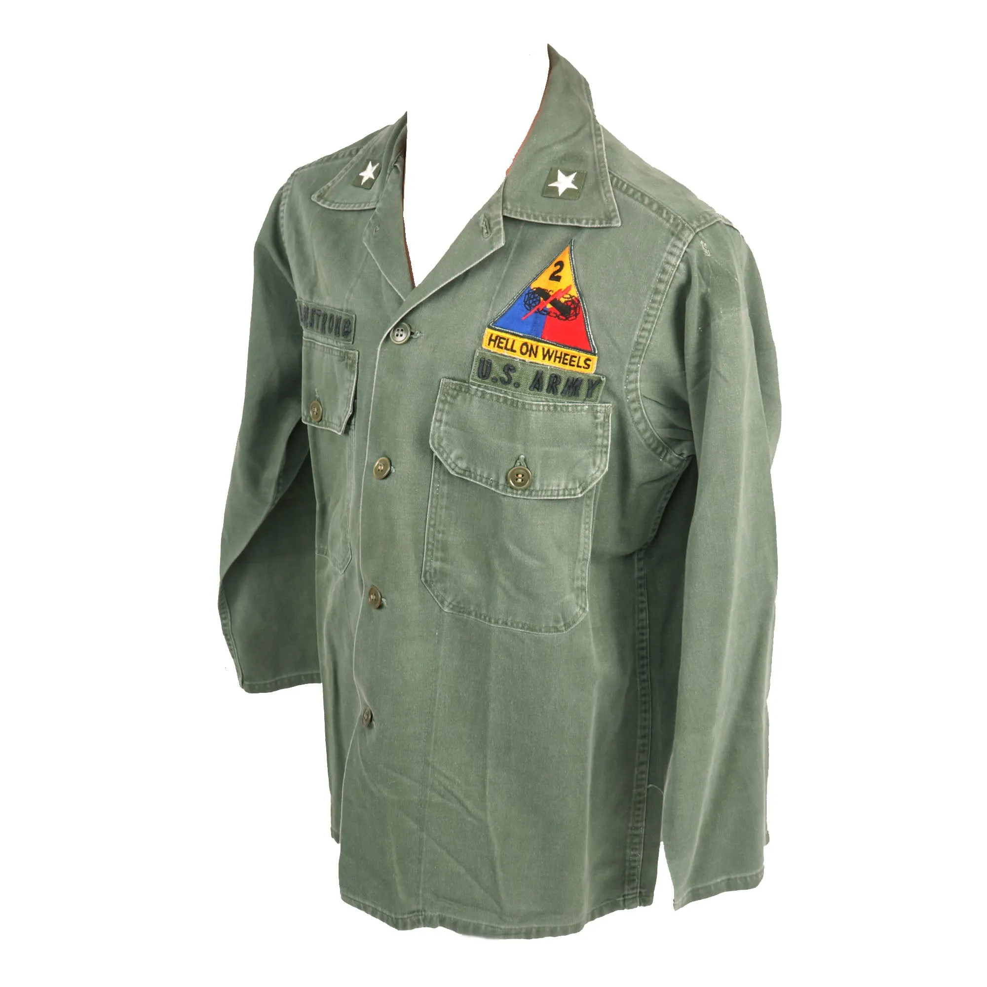 Original U.S. Vietnam War Brigadier General Dewitt Armstrong Utility Uniform Grouping - Chief MACV Planner in Saigon