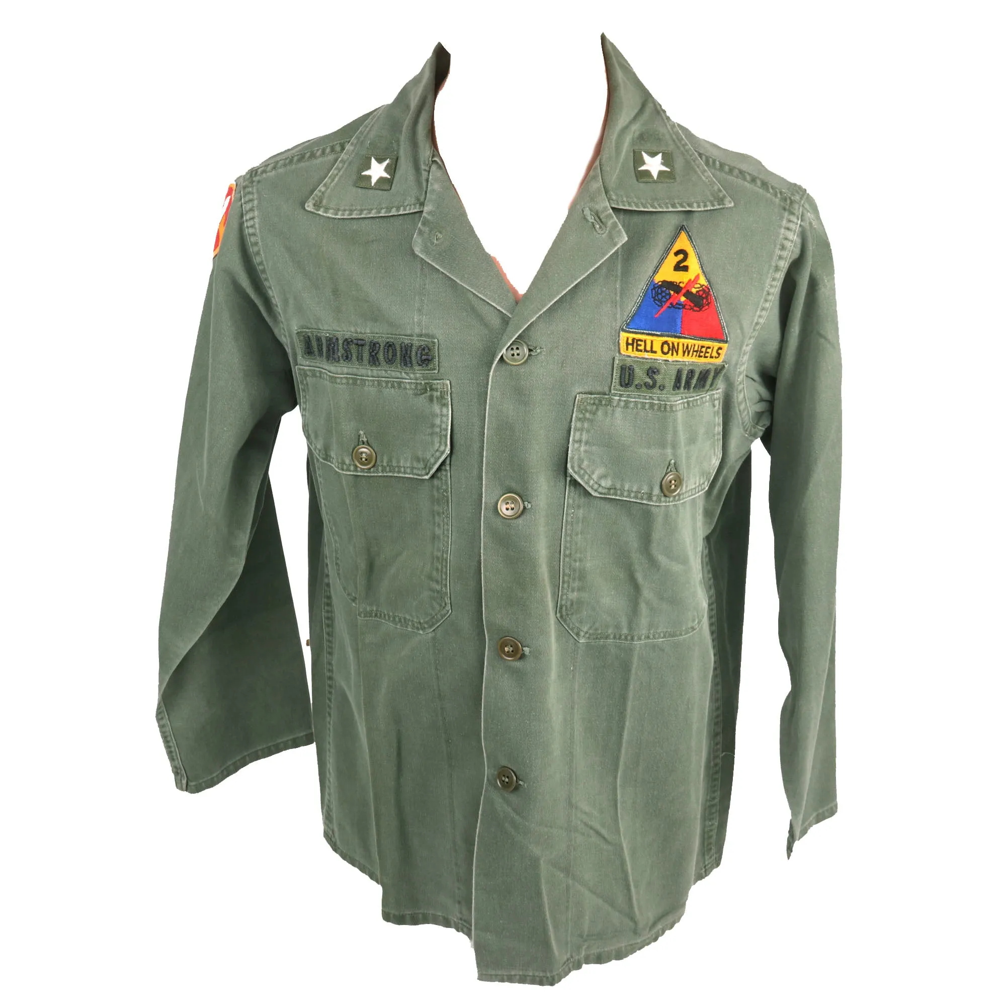 Original U.S. Vietnam War Brigadier General Dewitt Armstrong Utility Uniform Grouping - Chief MACV Planner in Saigon