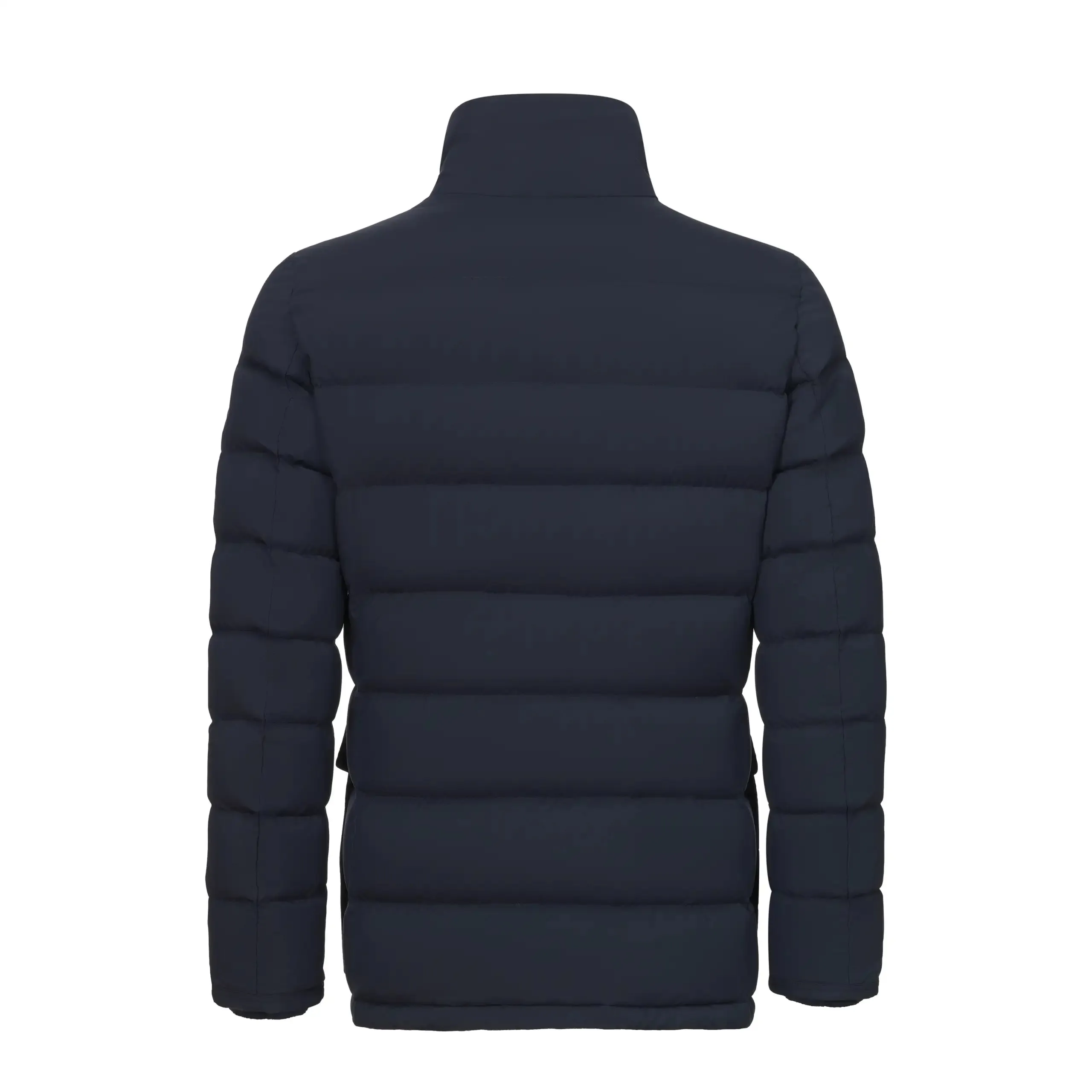 Padded Parka in Navy Blue