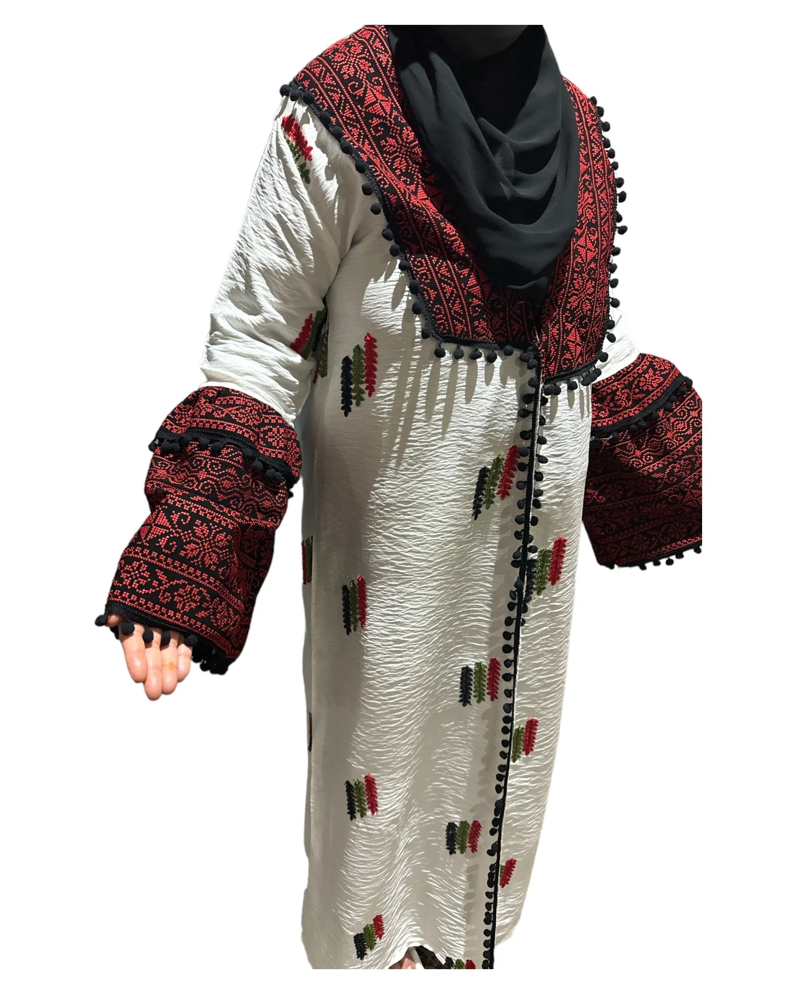 Palestine Embroidery Abaya: Exclusive Bespoke