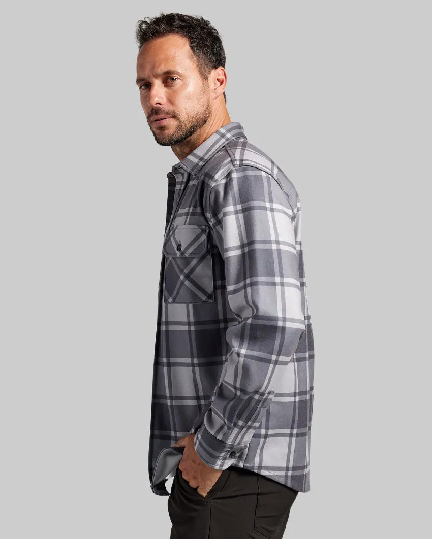 Plaid Coastal Overshirt (Size M)