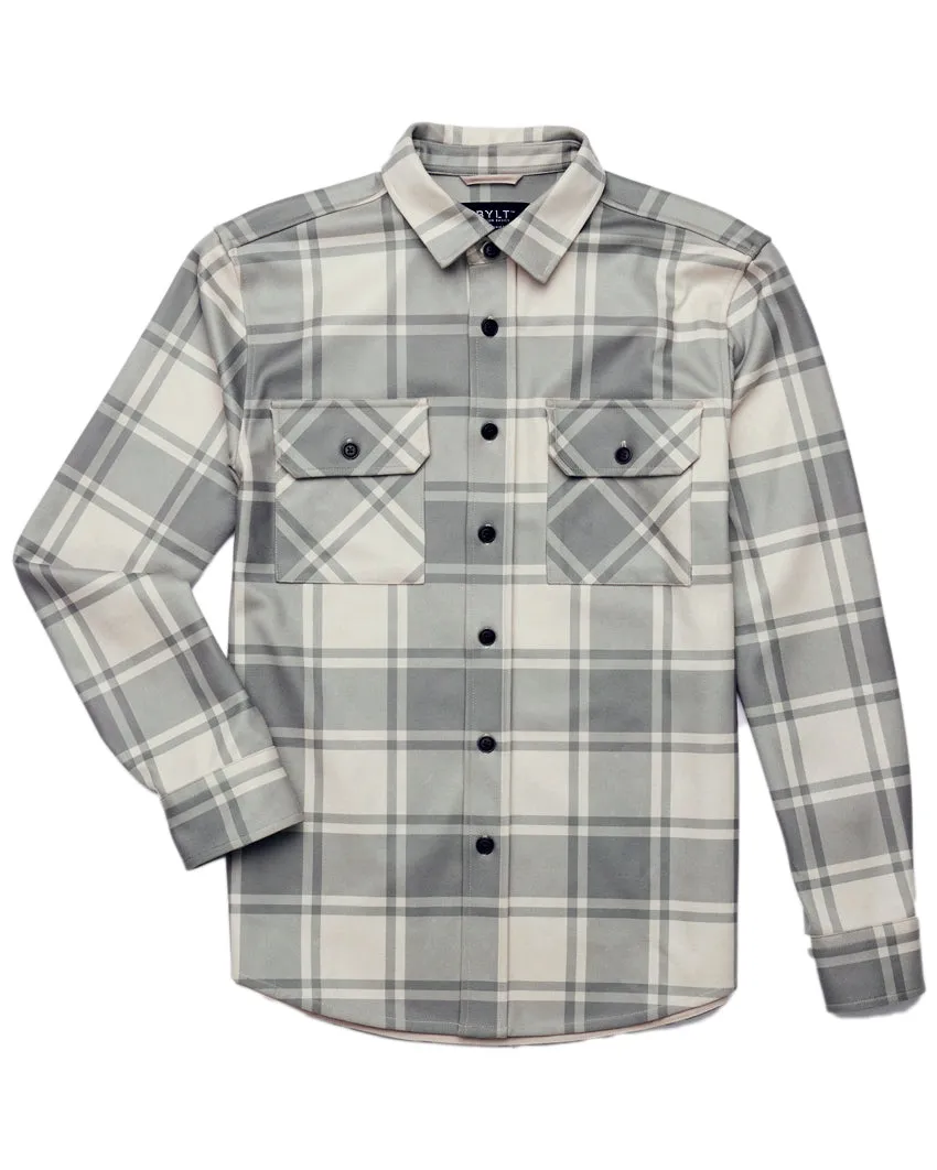 Plaid Coastal Overshirt (Size M)