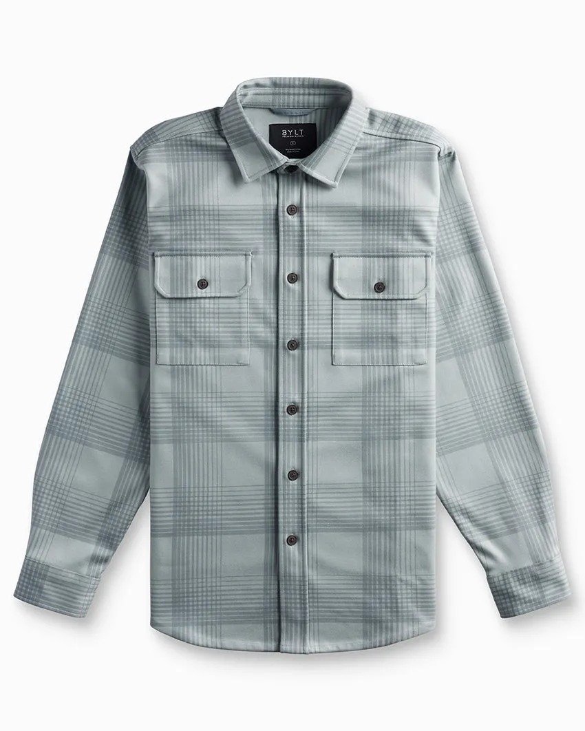 Plaid Coastal Overshirt (Size S)