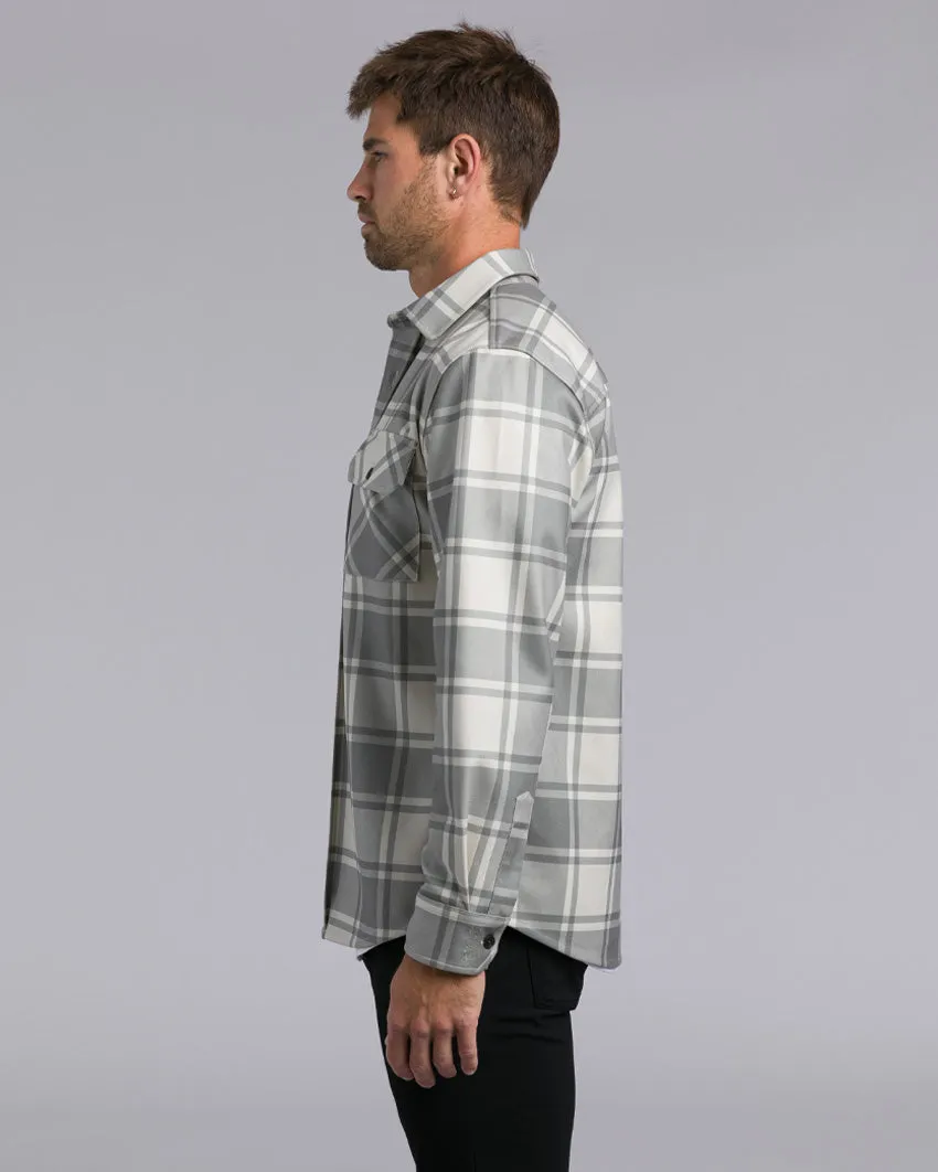 Plaid Coastal Overshirt (Size S)