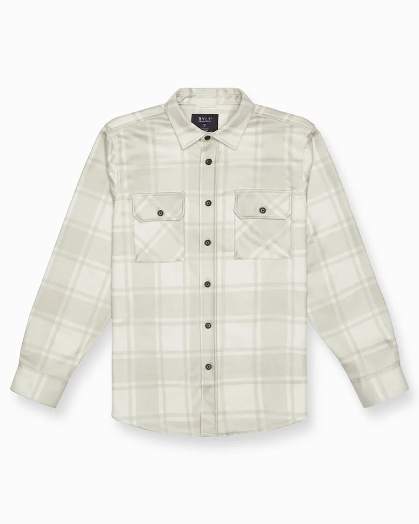 Plaid Coastal Overshirt (Size XL)