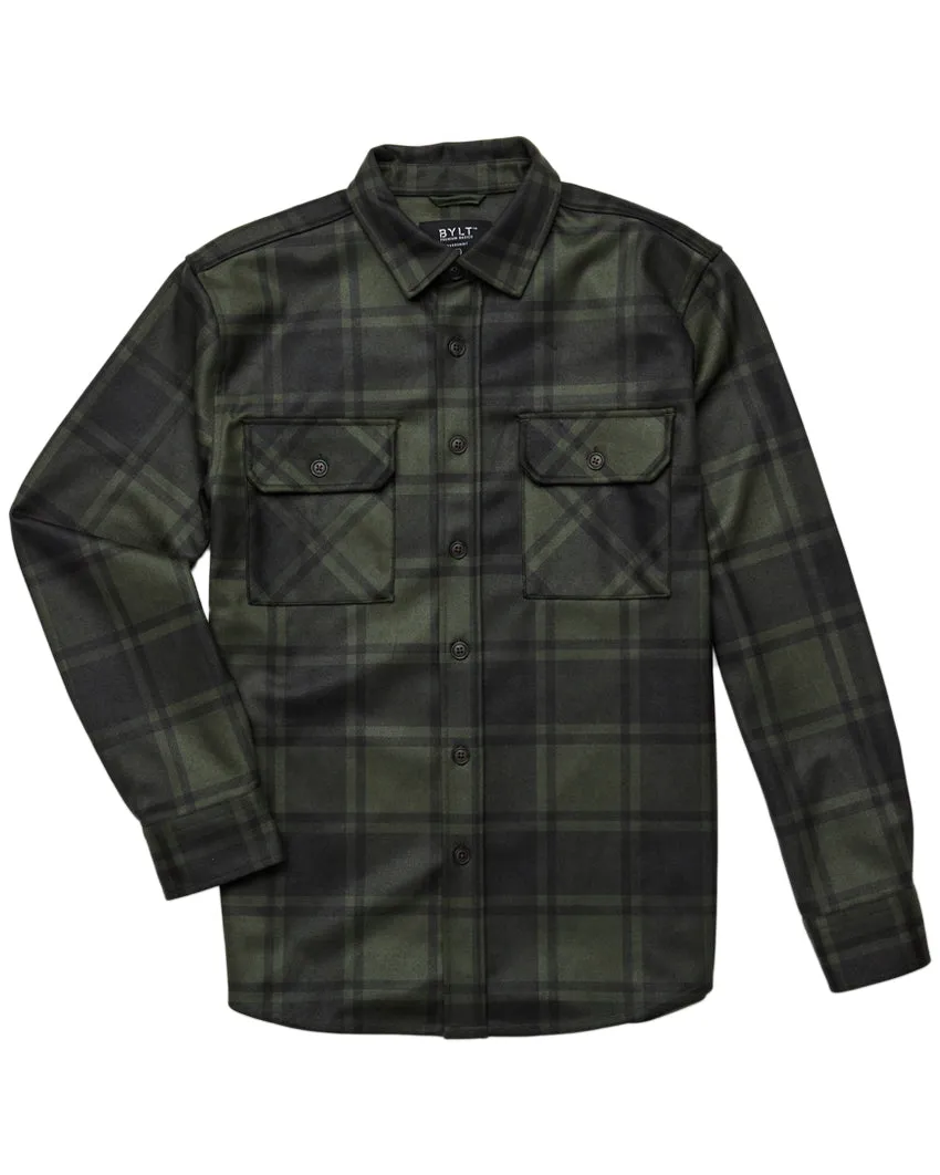 Plaid Coastal Overshirt (Size XXL)