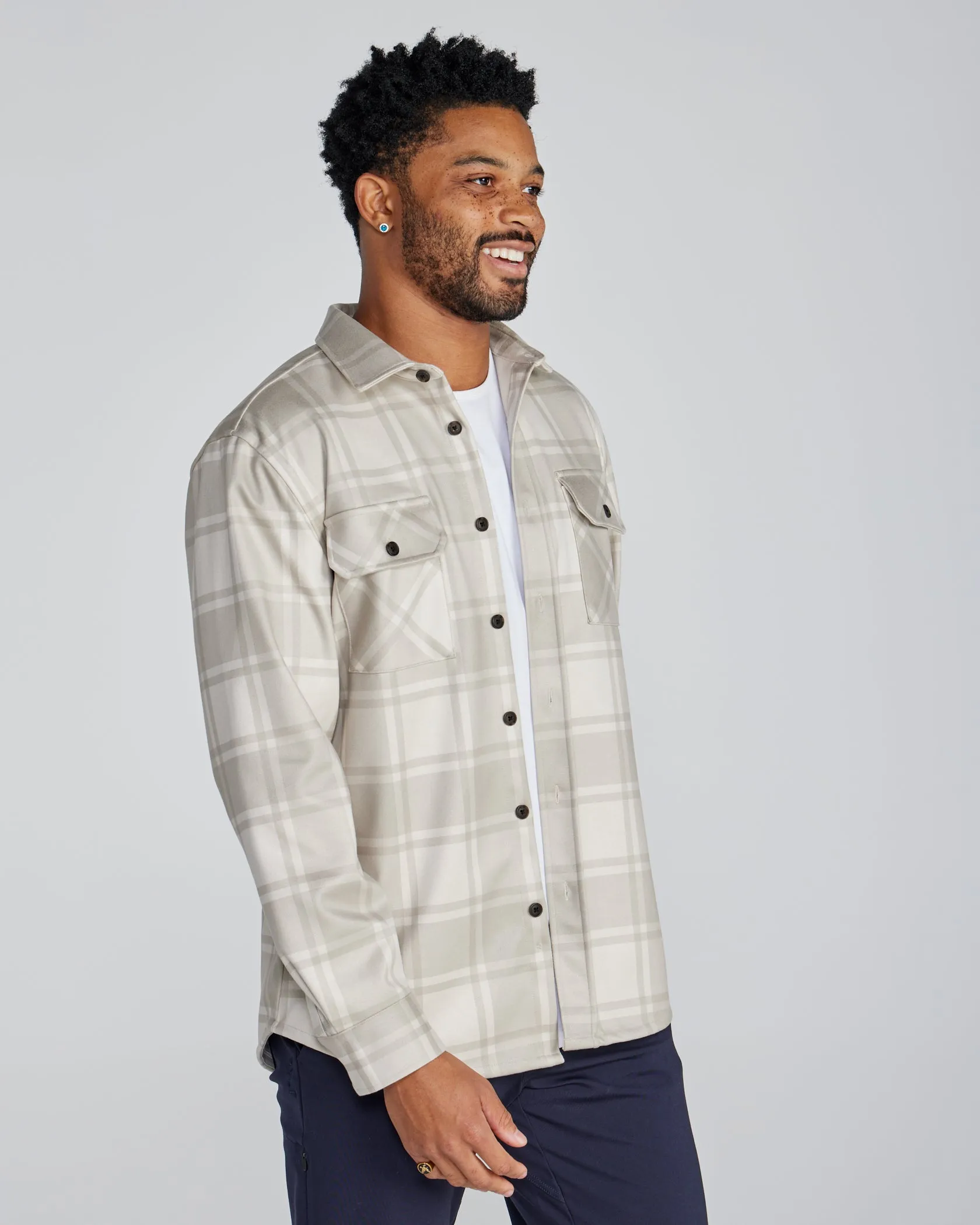 Plaid Coastal Overshirt