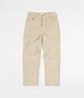 Pop Trading Company DRS Corduroy Pants - White Pepper