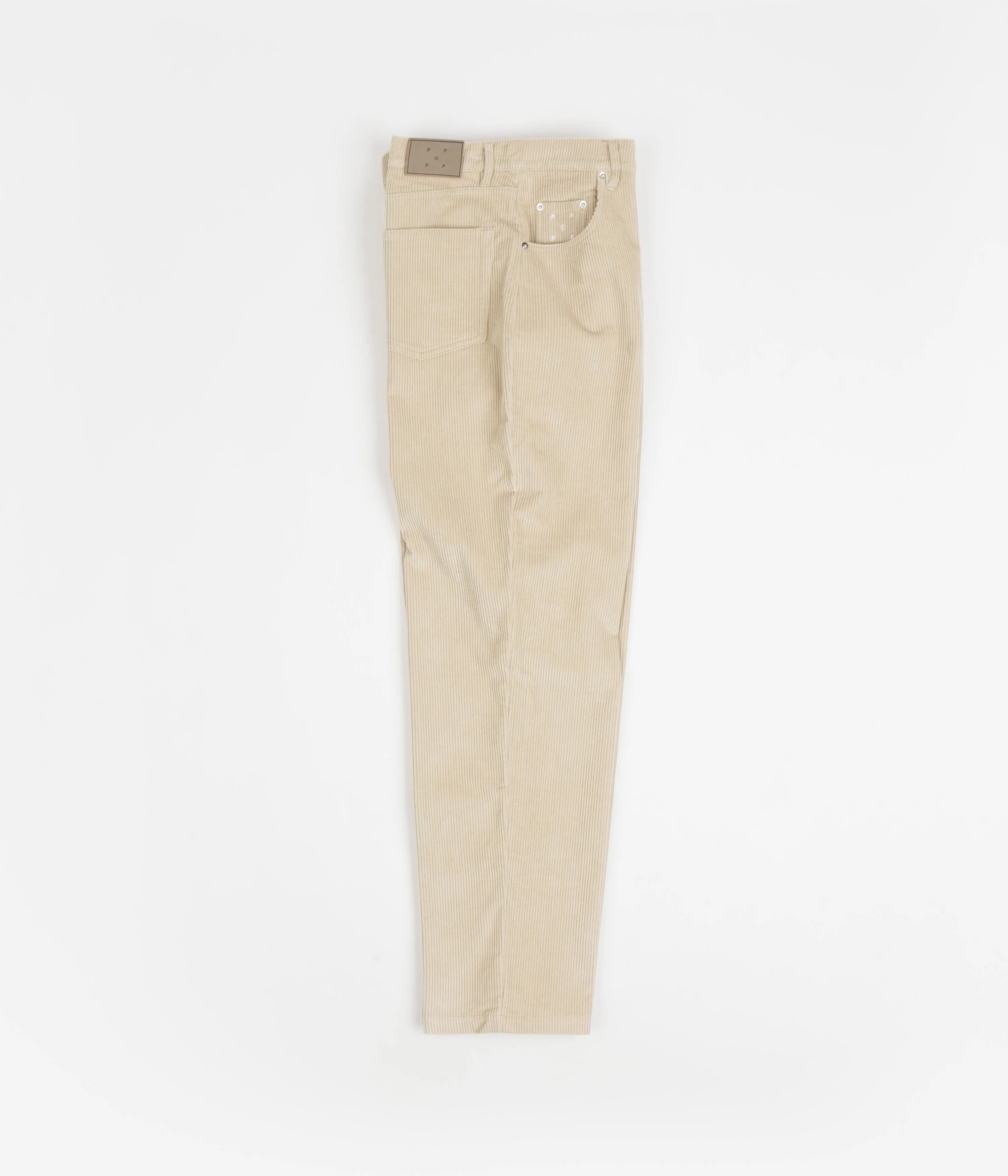 Pop Trading Company DRS Corduroy Pants - White Pepper