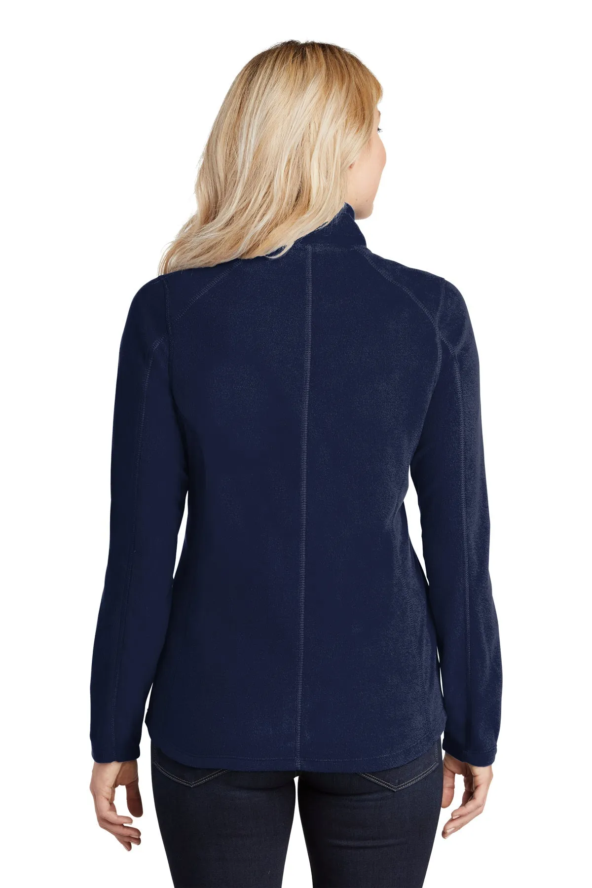 Port Authority Ladies MicroFleece Customized Jackets, True Navy