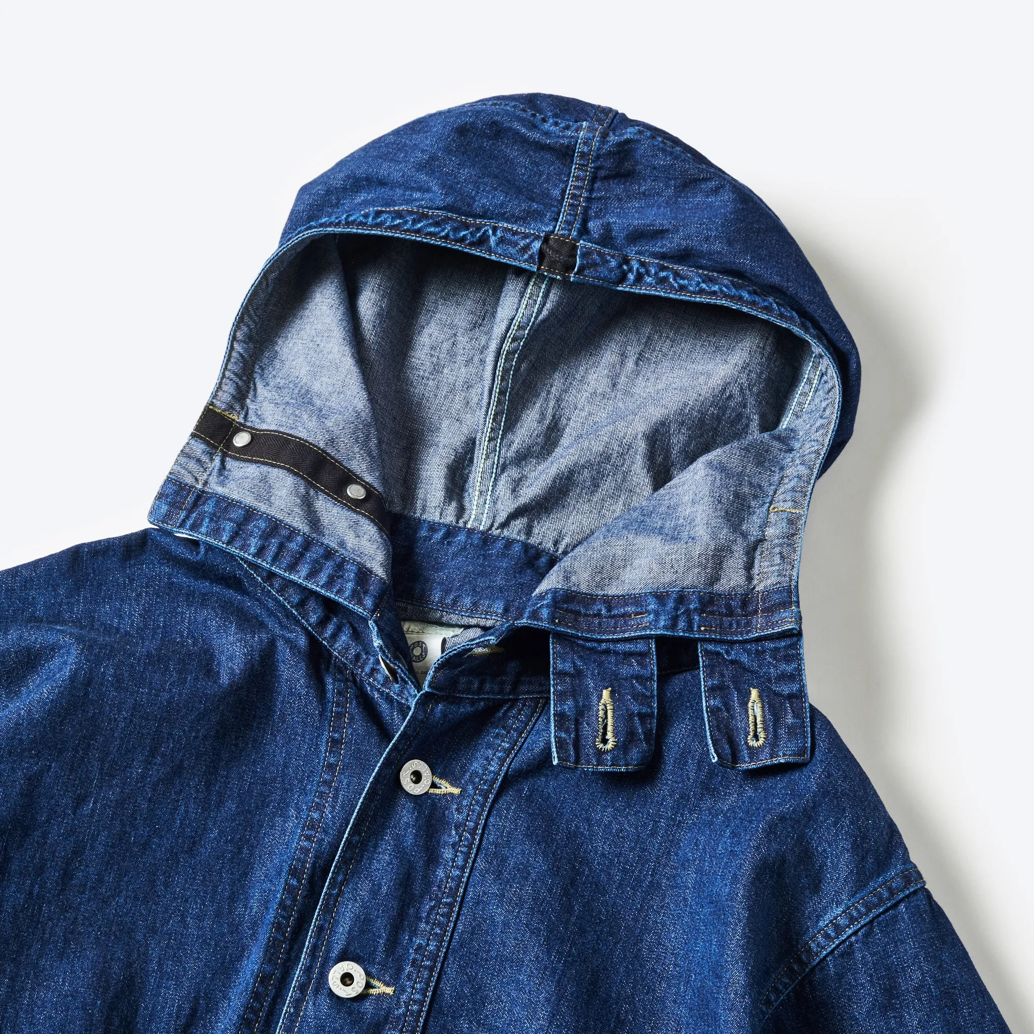 Post O'Alls NAVY Parka Blue Denim w/OD - Indigo