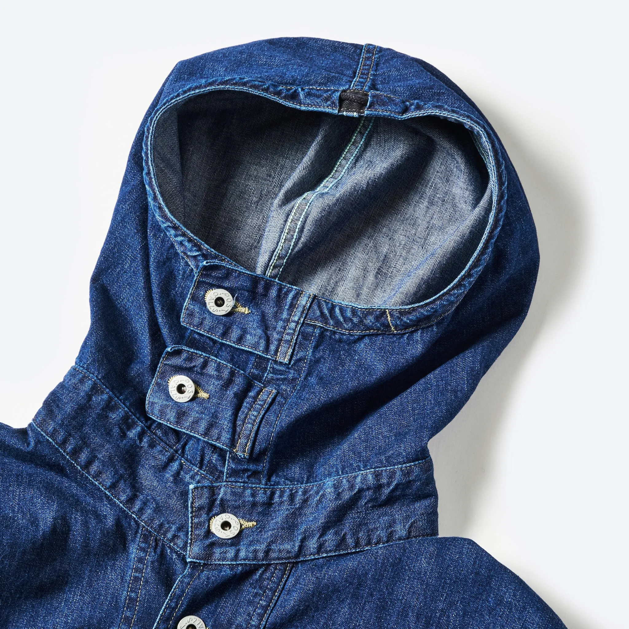 Post O'Alls NAVY Parka Blue Denim w/OD - Indigo