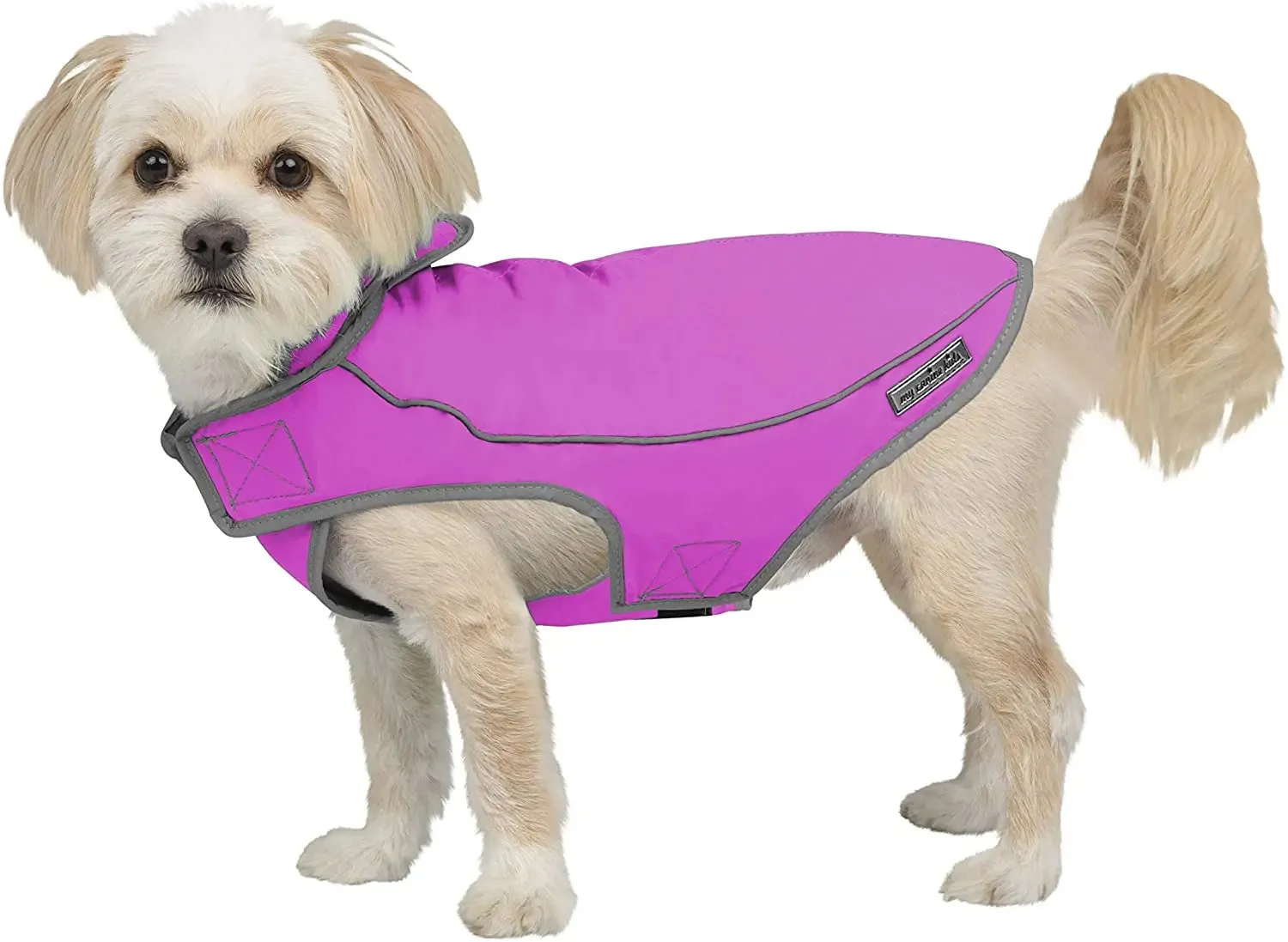 Precision Fit™ Dog Parka Warm Lightweight Waterproof Fleece Lined 6-60 LBS