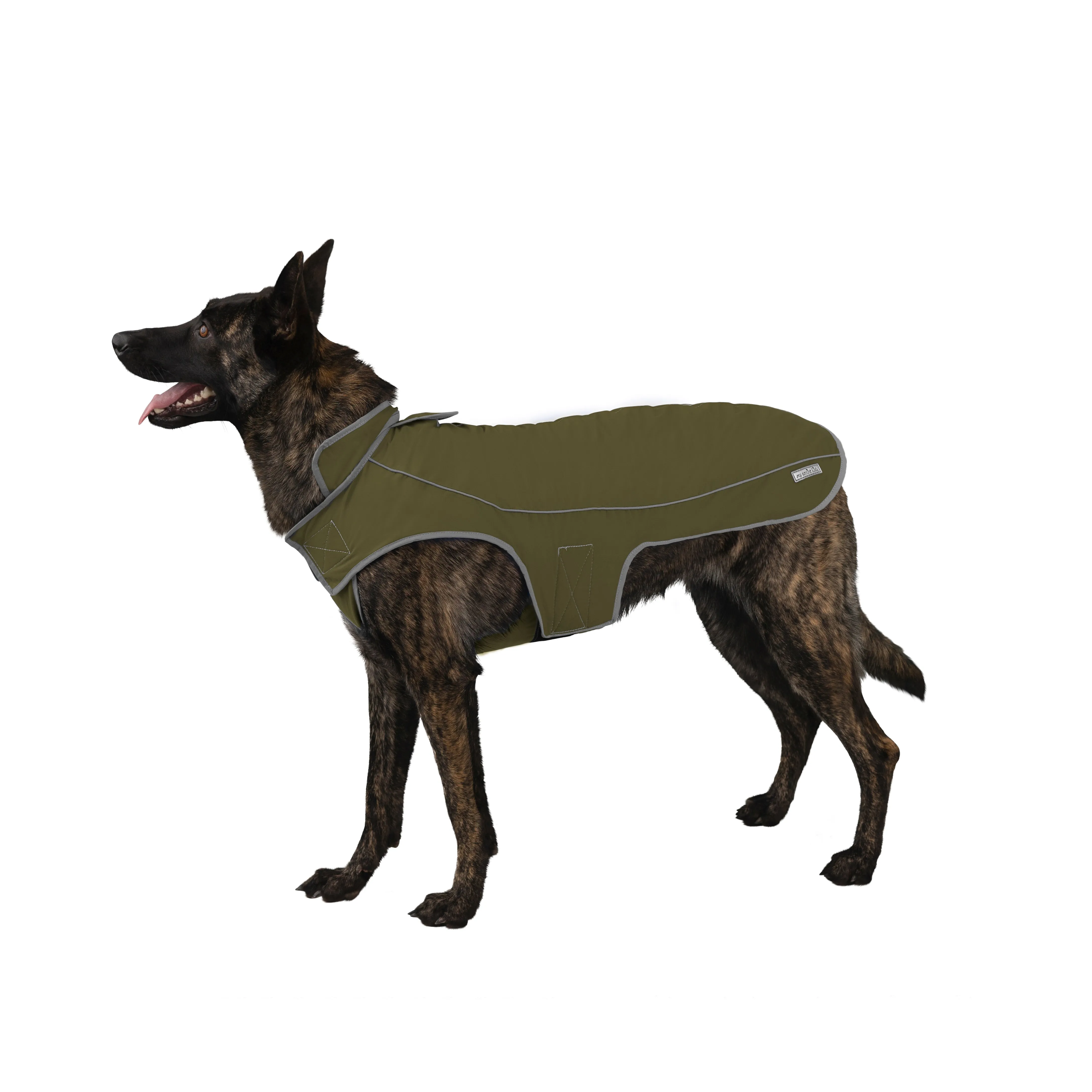 Precision Fit™ Dog Parka Warm Lightweight Waterproof Fleece Lined 6-60 LBS