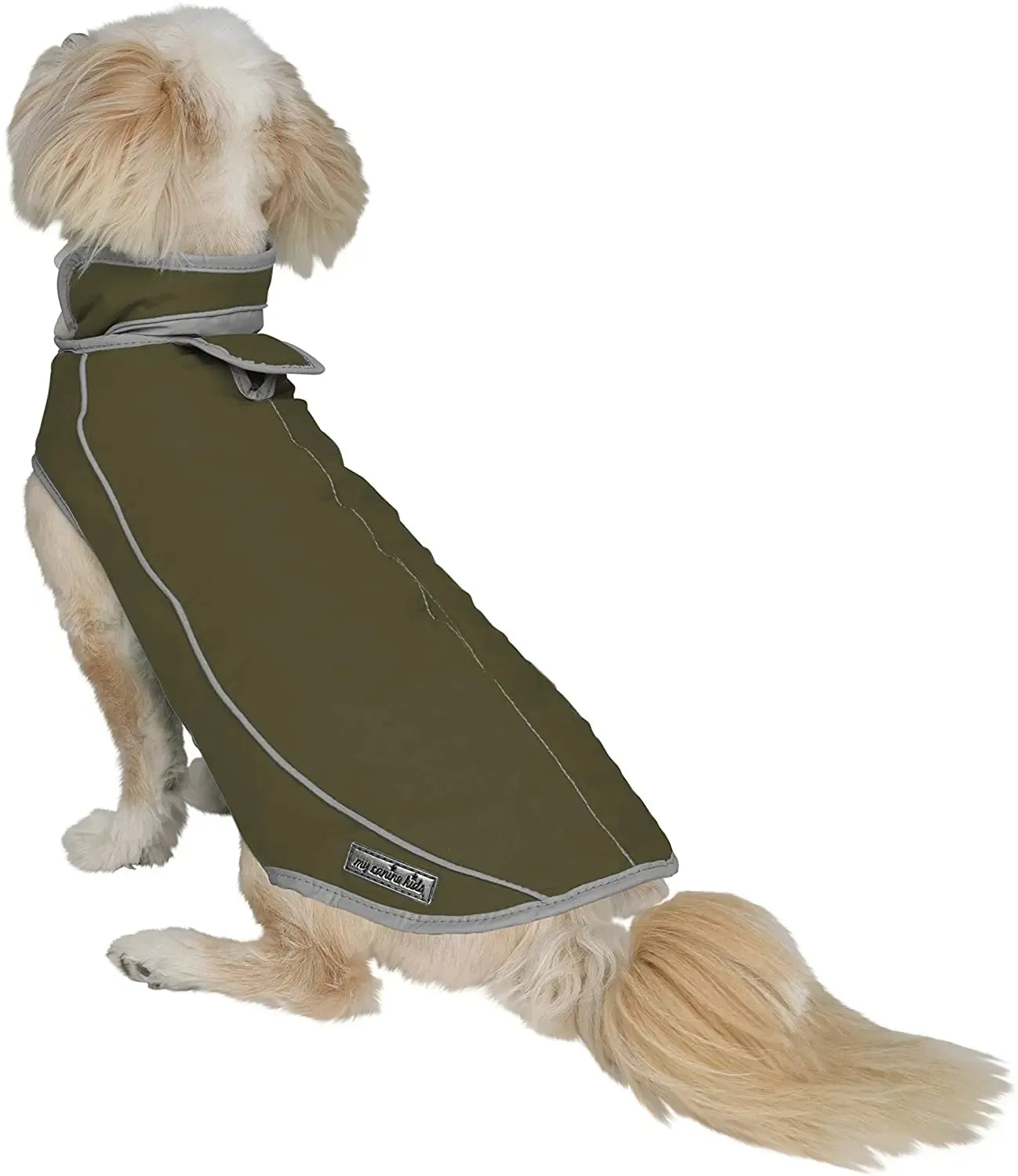 Precision Fit™ Dog Parka Warm Lightweight Waterproof Fleece Lined 6-60 LBS