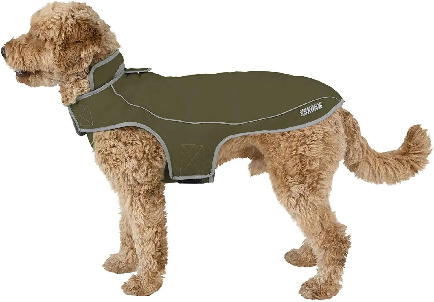 Precision Fit™ Dog Parka Warm Lightweight Waterproof Fleece Lined 6-60 LBS