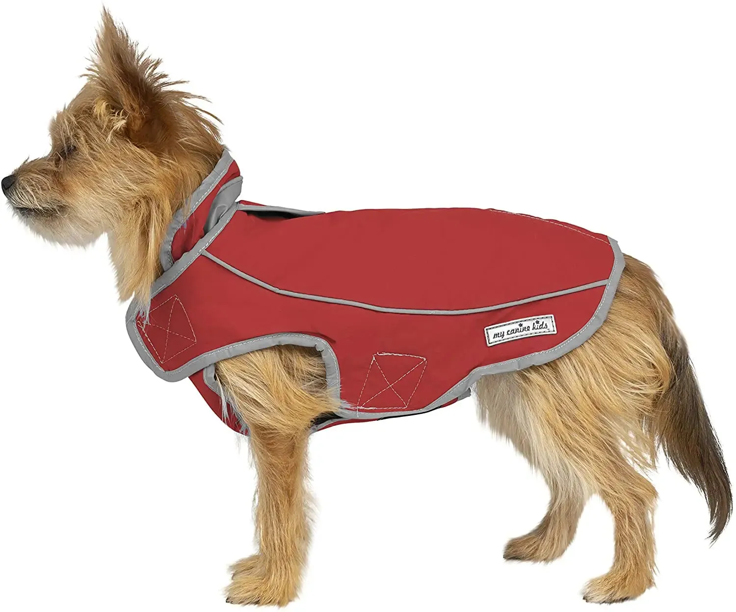 Precision Fit™ Dog Parka Warm Lightweight Waterproof Fleece Lined 6-60 LBS