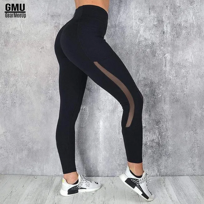 Push up High-Waisted Pocket Workout Leggings