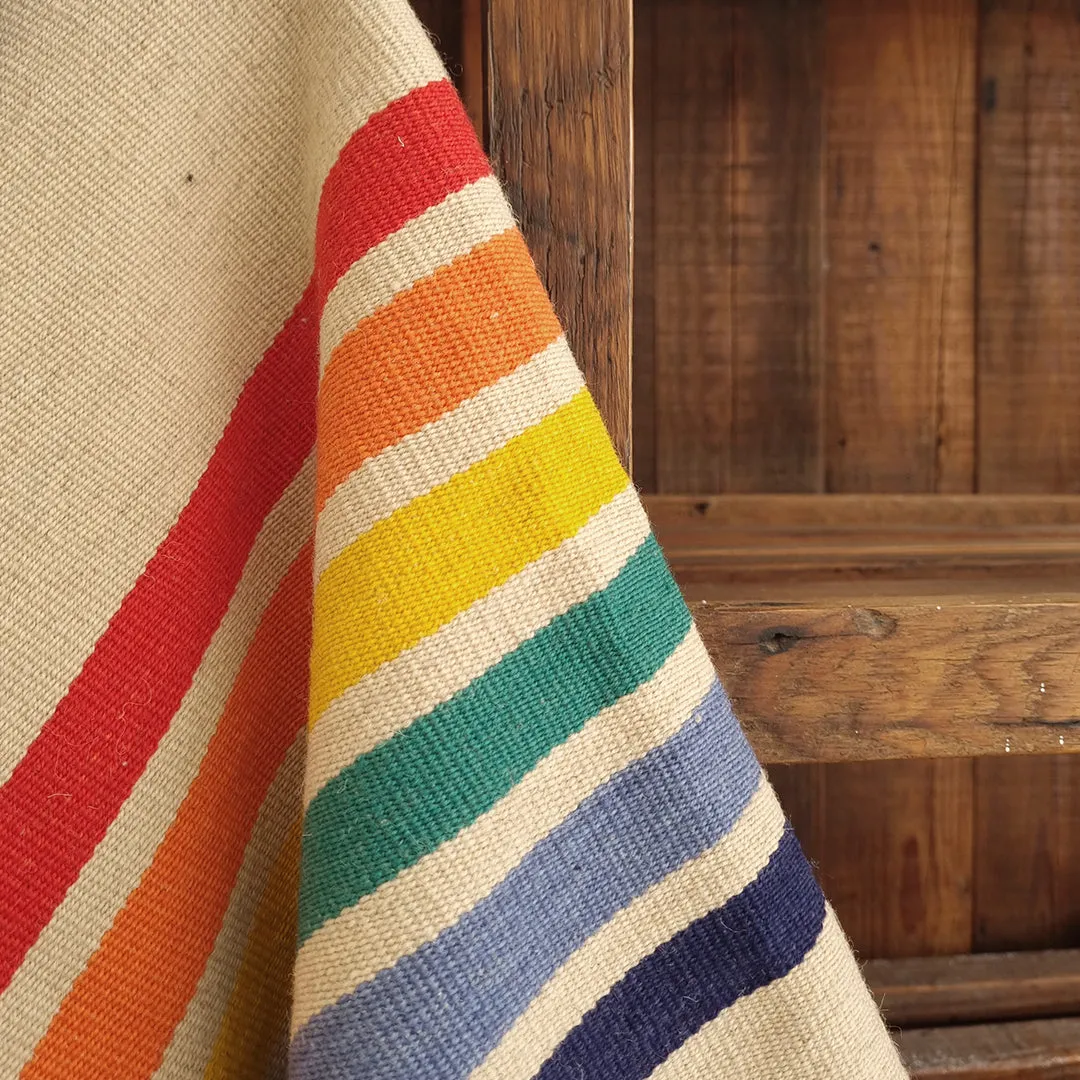 Rainbow Tradition Poncho