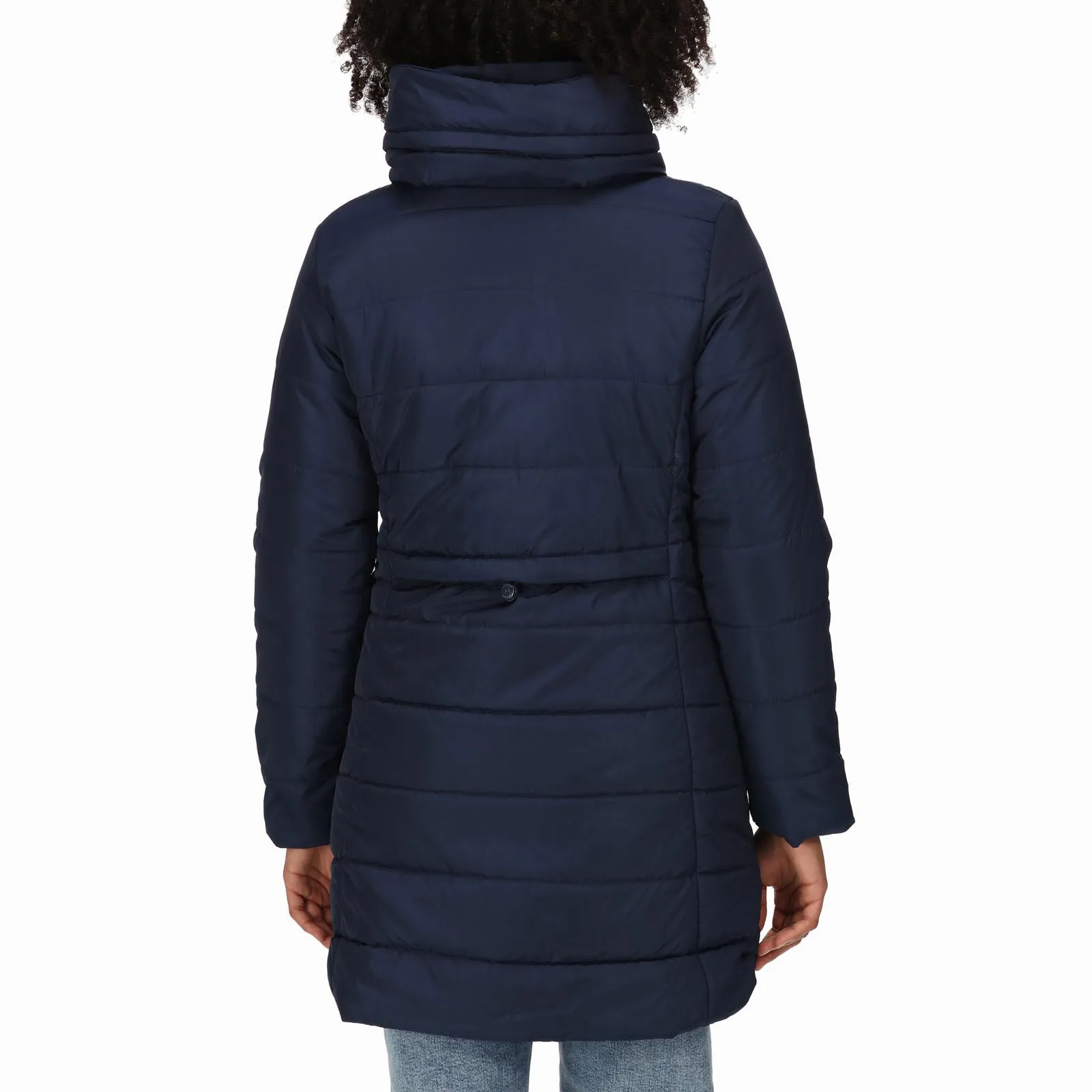 Regatta Womens Pamelina Hooded Parka Jacket - Navy