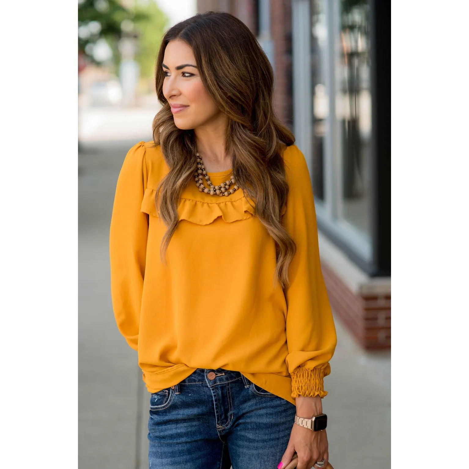 Ruffle Blouse